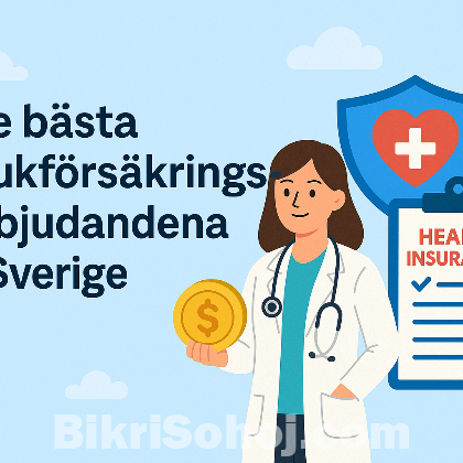 De bästa sjukförsäkringserbjudandena i Sverige bikrisohoj